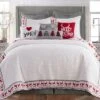 Rudolph Holiday Quilt Set - Levtex Home -QUILTS Sales unnamed file 5033