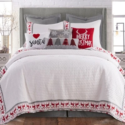 Rudolph Holiday Quilt Set - Levtex Home 3 Rudolph Holiday Quilt Set - Levtex Home