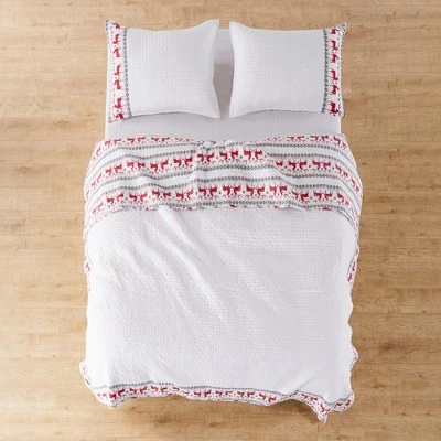 Rudolph Holiday Quilt Set - Levtex Home 4 Rudolph Holiday Quilt Set - Levtex Home - Image 2