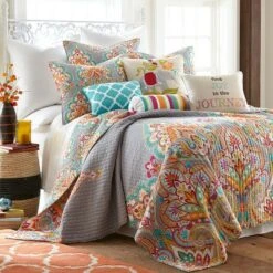 Marielle Bohemian Quilt and Pillow Sham Set - Levtex Home -QUILTS Sales unnamed file 507