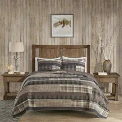 Woolrich Winter Plains Quilt Mini Set Taupe