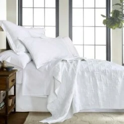 Linen Front/Cotton Back Quilt - Levtex Home 10 Linen Front/Cotton Back Quilt - Levtex Home -QUILTS Sales unnamed file 509