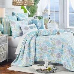 Best Quilts 2022 11 Deva Beach Quilt and Pillow Sham Set - Levtex Home