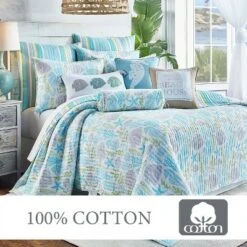 Deva Beach Quilt and Pillow Sham Set - Levtex Home -QUILTS Sales unnamed file 5128