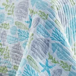 Deva Beach Quilt and Pillow Sham Set - Levtex Home -QUILTS Sales unnamed file 5129