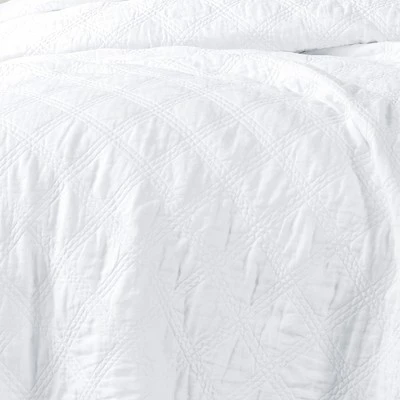 Linen Front/Cotton Back Quilt - Levtex Home 8 Linen Front/Cotton Back Quilt - Levtex Home - Image 6