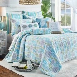 Deva Beach Quilt and Pillow Sham Set - Levtex Home -QUILTS Sales unnamed file 5130