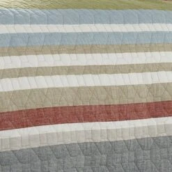 Gray Stripe Salmon Ladder Quilt Set - Eddie Bauer® 12 Gray Stripe Salmon Ladder Quilt Set - Eddie Bauer® -QUILTS Sales unnamed file 525