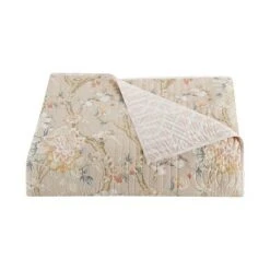 Mudan Quilt Set - Waverly Taupe -QUILTS Sales unnamed file 532