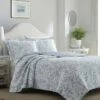 Blue Amberley Quilt Set - Laura Ashley® -QUILTS Sales unnamed file 558