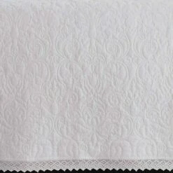 White Heirloom Crochet Quilt Set - Laura Ashley -QUILTS Sales unnamed file 604