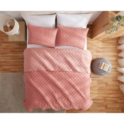 Arden Solid Quilt & Sham Set - Refinery29 Dark Green/light Green 5 Arden Solid Quilt & Sham Set - Refinery29 Dark Green/light Green - Image 3