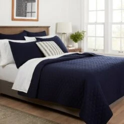 Flannel Quilt - Threshold™ Cream