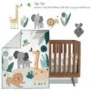 Lambs & Ivy Jungle Friends 5-piece Safari Animals Nursery Baby Crib Bedding Set 2 Lambs & Ivy Jungle Friends 5-piece Safari Animals Nursery Baby Crib Bedding Set -QUILTS Sales unnamed file 64