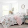 Honeysuckle Reversible Quilt Set Pink - Laura Ashley -QUILTS Sales unnamed file 651