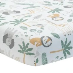 Lambs & Ivy Jungle Friends 5-piece Safari Animals Nursery Baby Crib Bedding Set -QUILTS Sales unnamed file 66