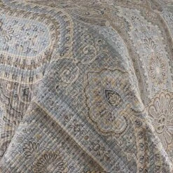 Casablanca Grey Quilt and Pillow Sham Set - Levtex Home -QUILTS Sales unnamed file 660