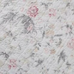 Pink Breezy Floral Quilt Set - Laura Ashley 15 Pink Breezy Floral Quilt Set - Laura Ashley -QUILTS Sales unnamed file 668
