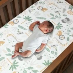 Lambs & Ivy Jungle Friends 5-piece Safari Animals Nursery Baby Crib Bedding Set -QUILTS Sales unnamed file 67