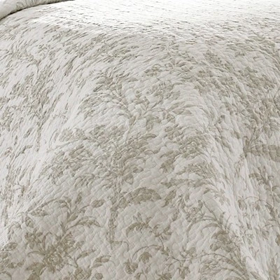 Gray Amberley Quilt Set - Laura Ashley 5 Gray Amberley Quilt Set - Laura Ashley - Image 3