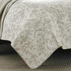 Gray Amberley Quilt Set - Laura Ashley 12 Gray Amberley Quilt Set - Laura Ashley -QUILTS Sales unnamed file 676