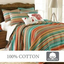 Corona Bohemian Quilt and Pillow Sham Set - Levtex Home 13 Corona Bohemian Quilt and Pillow Sham Set - Levtex Home -QUILTS Sales unnamed file 690