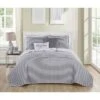 Paris Night Reversible Quilt Set Taupe - VCNY -QUILTS Sales unnamed file 737