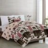 Great Bay Home Rustic Lodge Printed Reversible Quilt Set -QUILTS Sales unnamed file 747