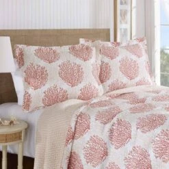 Coral Quilt Set Laura Ashley -QUILTS Sales unnamed file 755