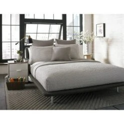 City Scene Leaves Quilt Set Leaves Quilt Set Mink