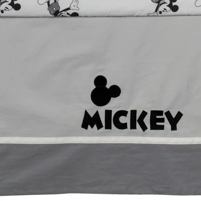 Lambs & Ivy Disney Baby Magical Mickey Mouse 3-Piece Crib Bedding Set - Gray 7 Lambs & Ivy Disney Baby Magical Mickey Mouse 3-Piece Crib Bedding Set - Gray - Image 5