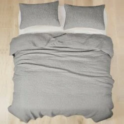 Homthreads Marta Quilt Set Light Gray -QUILTS Sales unnamed file 776