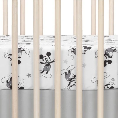 Lambs & Ivy Disney Baby Magical Mickey Mouse 3-Piece Crib Bedding Set - Gray 9 Lambs & Ivy Disney Baby Magical Mickey Mouse 3-Piece Crib Bedding Set - Gray - Image 7