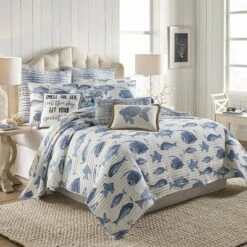 Pataya Coastal Quilt Set - Levtex Home -QUILTS Sales unnamed file 790