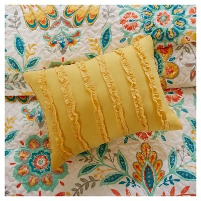 Intelligent Design Eva Paisley Quilted Coverlet Set 5 Intelligent Design Eva Paisley Quilted Coverlet Set - Image 3