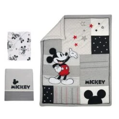Lambs & Ivy Disney Baby Magical Mickey Mouse 3-Piece Crib Bedding Set - Gray 19 Lambs & Ivy Disney Baby Magical Mickey Mouse 3-Piece Crib Bedding Set - Gray -QUILTS Sales unnamed file 81