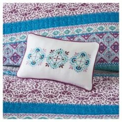 Intelligent Design Callie Printed Quilt Set Purple -QUILTS Sales unnamed file 832