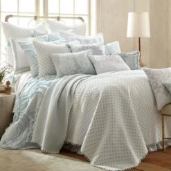 Astoria Spa Quilt and Pillow Sham Set - Levtex Home -QUILTS Sales unnamed file 847