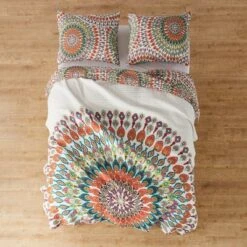 Mirage Medallion Quilt and Pillow Sham Set - Levtex Home -QUILTS Sales unnamed file 858