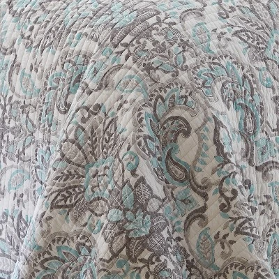 Legacy Paisley Quilt and Pillow Sham Set - Levtex Home 6 Legacy Paisley Quilt and Pillow Sham Set - Levtex Home - Image 4