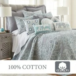 Tania Quilt and Pillow Sham Set - Levtex Home 11 Tania Quilt and Pillow Sham Set - Levtex Home -QUILTS Sales unnamed file 890