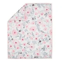 Bedtime Originals Blossom Pink Watercolor Floral 3-Piece Mini Crib Bedding Set -QUILTS Sales unnamed file 91