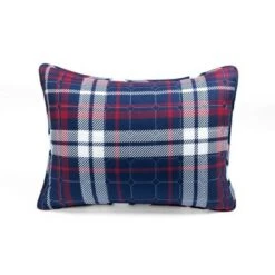 Lush Decor Grayson Farmhouse Plaid Reversible Quilt Set Navy/Red - Lush Décor -QUILTS Sales unnamed file 982